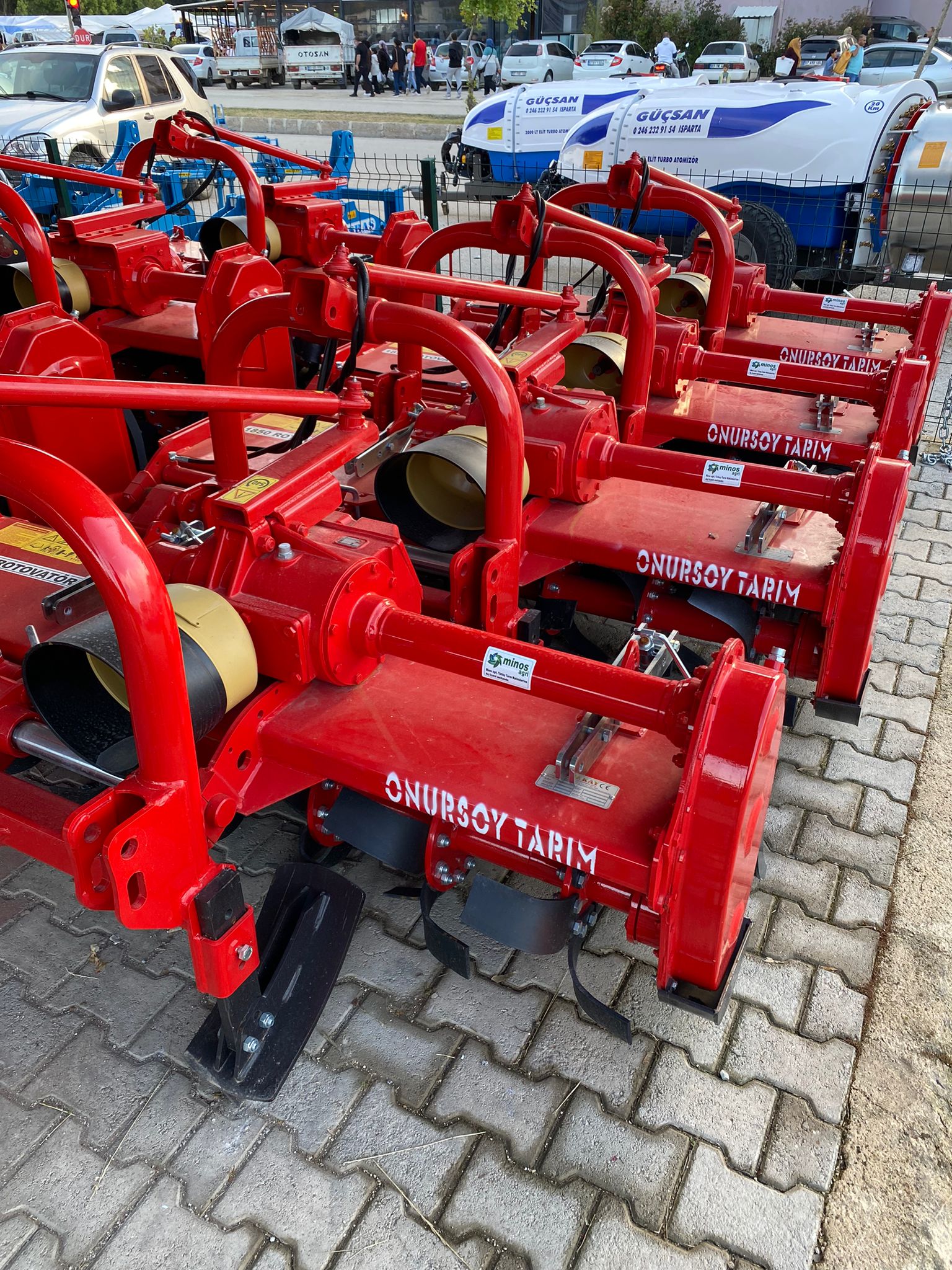 TÜRKAY 2100 DEĞİŞKEN DEVİRLİ HİDROLİK KAYDIRMALI ROTOVATOR