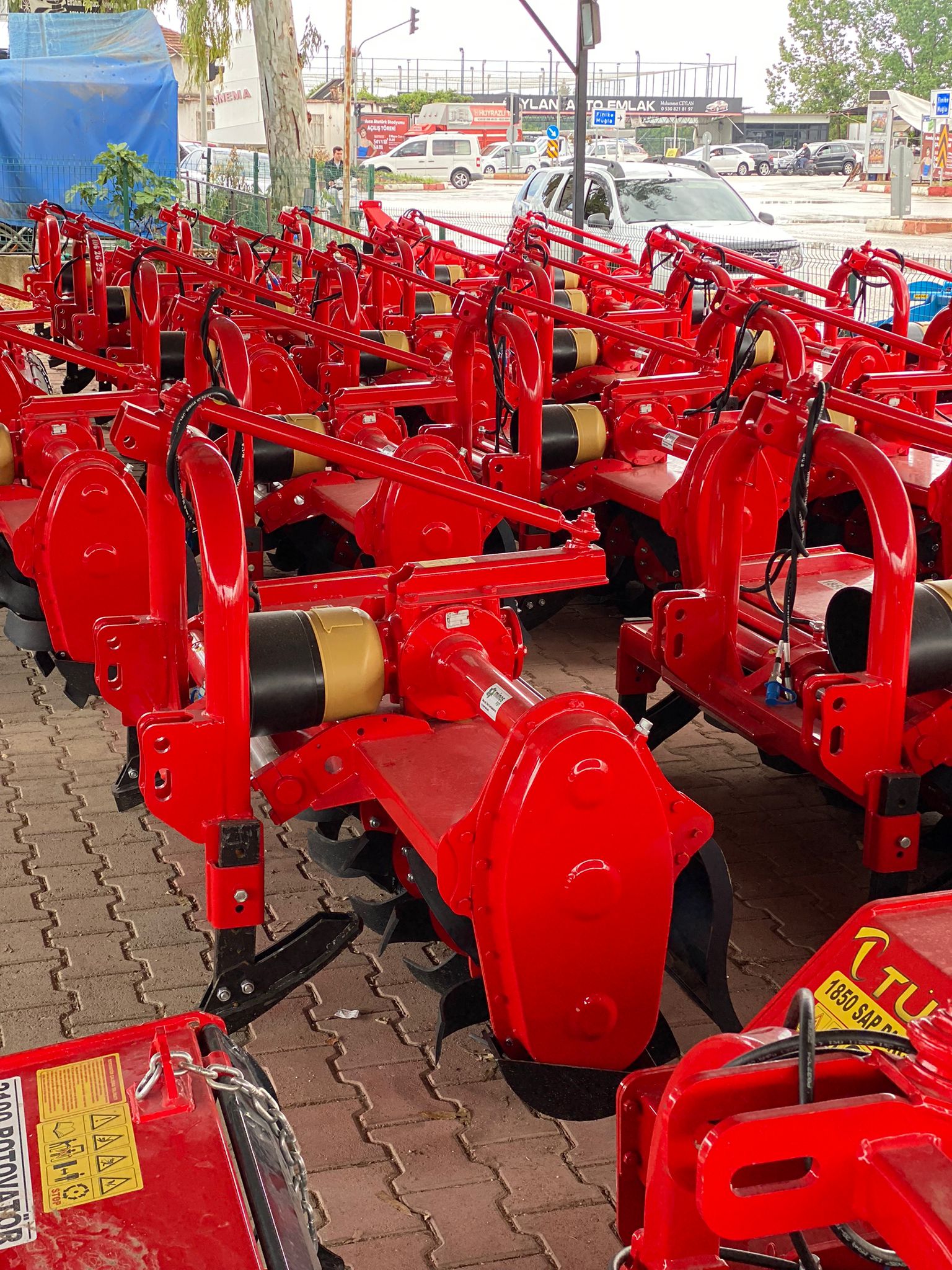 Türkay 1850 DEĞİŞKEN DEVİRLİ SABİT ROTOVATOR