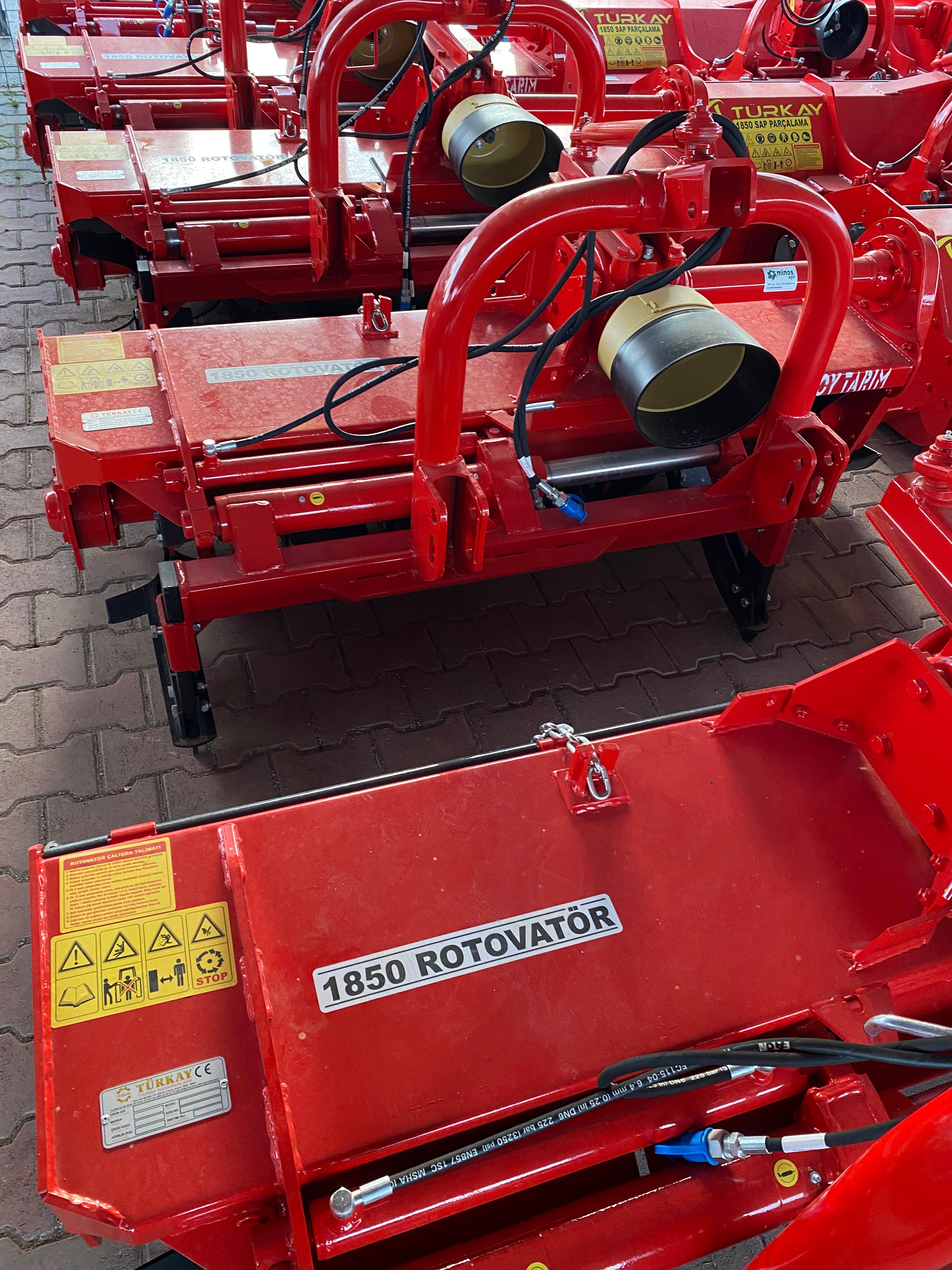 Türkay 1850 HİDROLİK KAYDIRMALI ROTOVATÖR