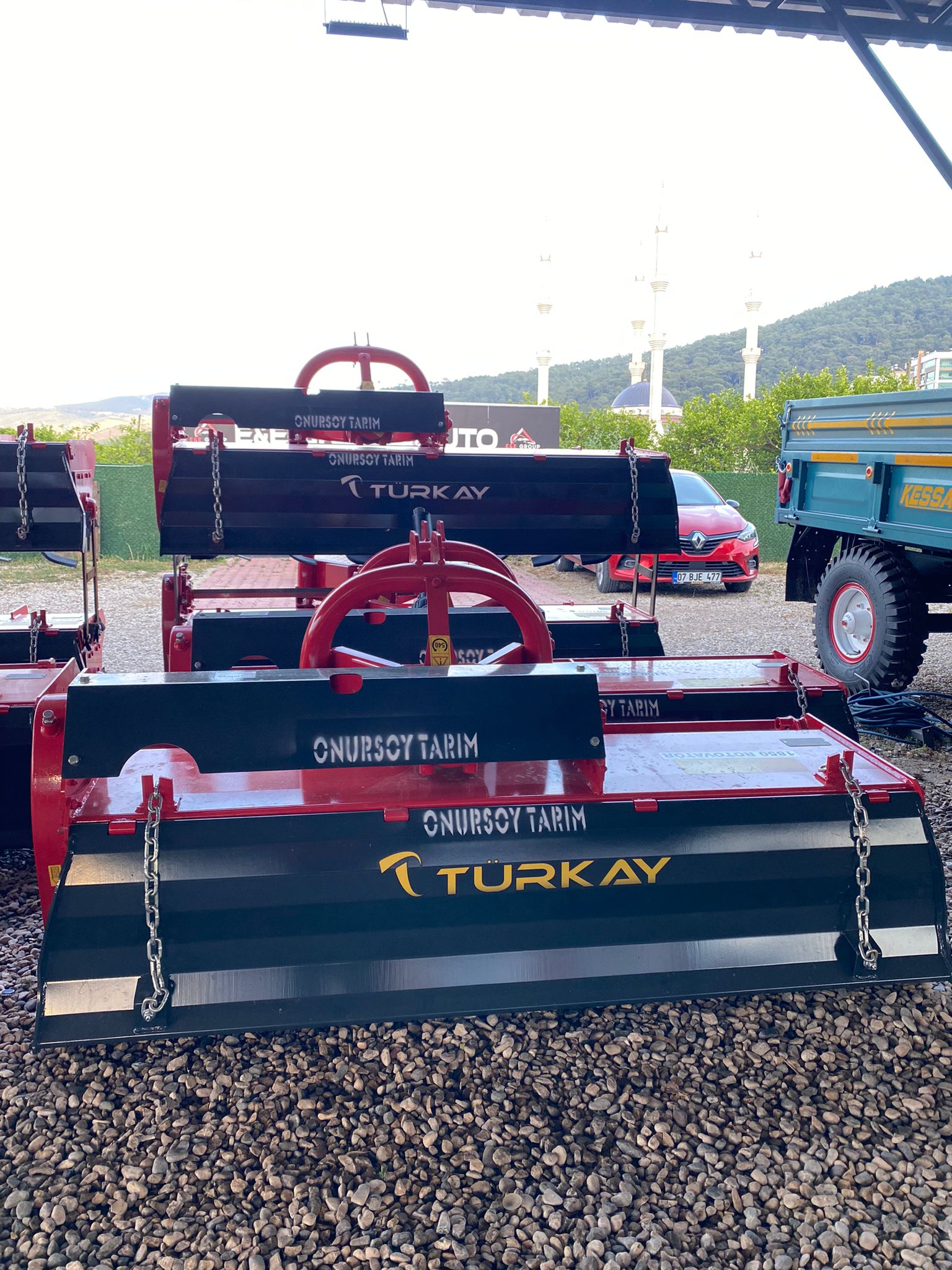 Türkay 1850 MEKANİK KAYDIRMALI ROTOVATOR