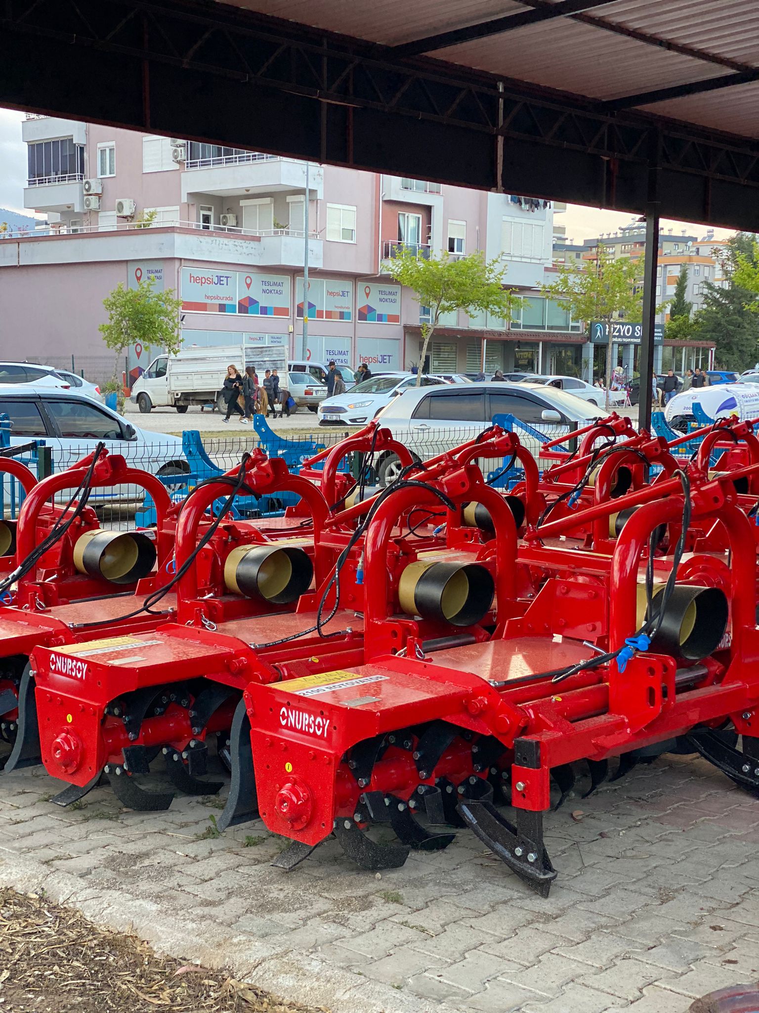 TÜRKAY 2100 HİDROLİK KAYDIRMALI ROTOVATOR